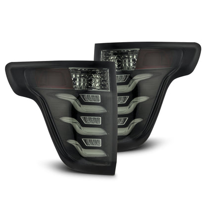 AlphaRex 11-15 Ford Explorer PRO-Series LED Tail Lights Jet Black 660010 660010 Photo - Primary