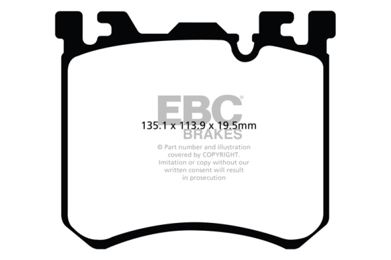 EBC Disc Brake Pad Set DP42091R Photo - Primary