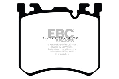 EBC Disc Brake Pad Set DP42091R Photo - Primary