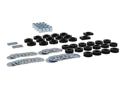 Whiteline 1955-1957 Chevrolet Bel Air Body Mount Bushing Set W93559 W93559 Photo - Primary