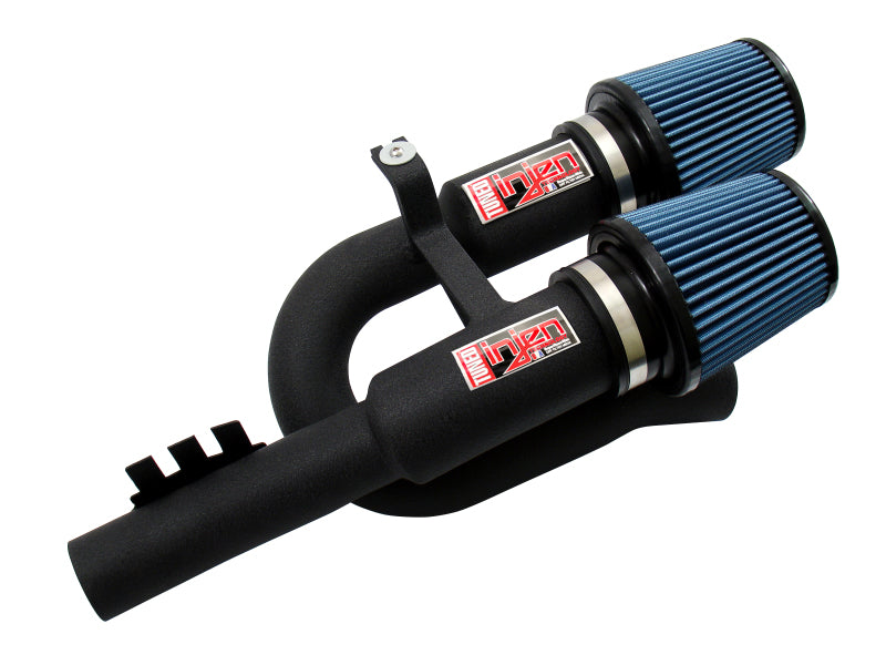 Injen Cold Air Intake Wrinkle Black - BMW 135i Base 2008-2010 SP1125WB Photo - Primary