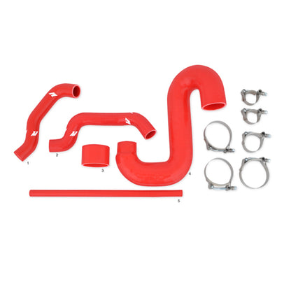 Mishimoto Top Mount Intercooler Kit-Silver Cooler Red Hoses 02-07 WRX/STI MMTMIC-WRX-01SLRD User 5