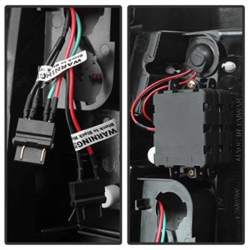 Spyder Chevy Silverado 1500/2500 03-06 Version 2 LED Tail Lights - Black ALT-YD-CS03V2-LED-BK 5081919 5081919 Photo - Unmounted