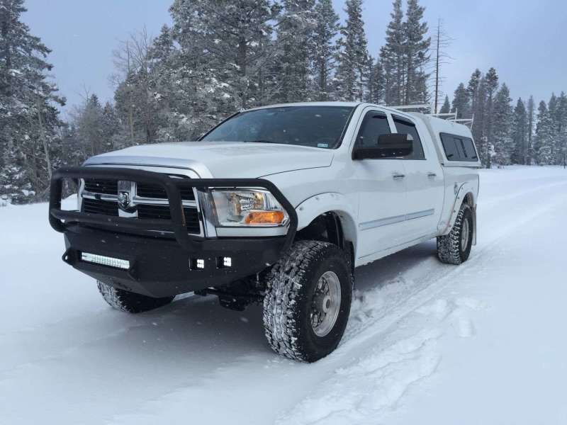 Road Armor 10-18 Dodge 2500 iDentity Front Bumper Components - Center Section Smooth - Raw 4102DFA 4102DFA Photo - Primary