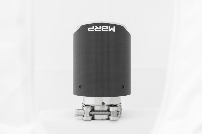 MBRP Universal Carbon Fiber Tip 4in OD/2.5in Inlet/6.5in L T5176CF T5176CF Photo - lifestyle view