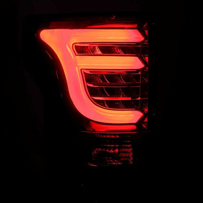 AlphaRex 15-17 Ford F-150 (Excl Models w/Blind Spot Sensor) PRO-Series LED Tail Lights Red Smoke 652020 652020 User 5