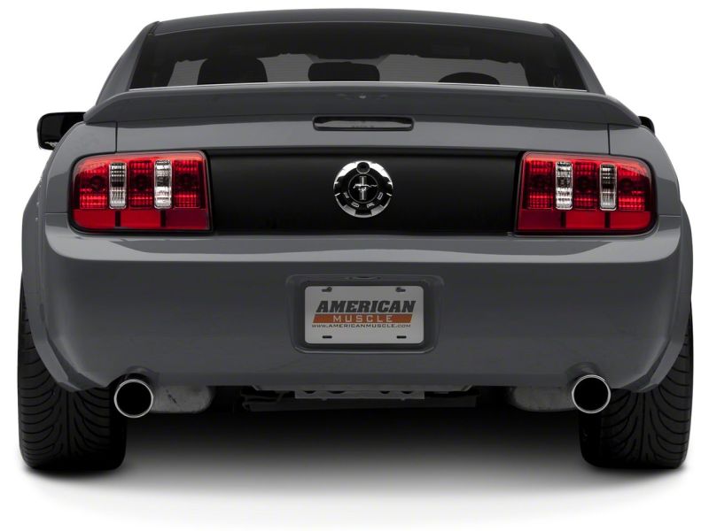 Raxiom 05-09 Ford Mustang Coyote Tail Lights- Chrome Housing - Red/Clear Lens 49123 49123 Photo - Close Up