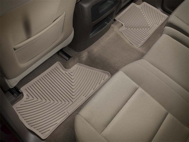 WeatherTech WT Rubber Mats - Rear - Tan Floor Mats Floor Mats - Rubber main image