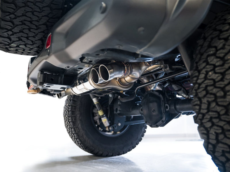 AWE Tuning AWE 21+ Wrangler 392 Switchpath Cat-Back Exhaust- Quad BashGuards 3025-41392 3025-41392 Photo - Mounted