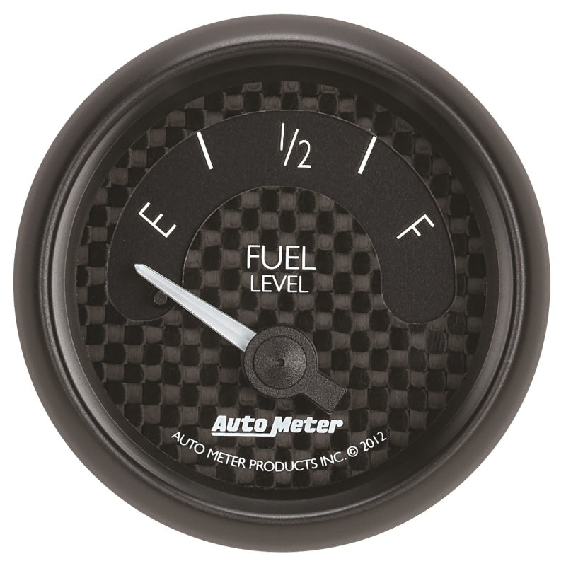 Autometer Gauge, Fuel Level, 2 1/16", 0E to 90F, Elec, Gt 8014 Photo - Primary