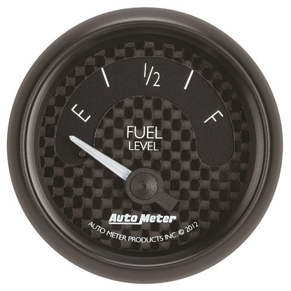 Autometer Gauge, Fuel Level, 2 1/16", 0E to 90F, Elec, Gt 8014 Photo - Primary