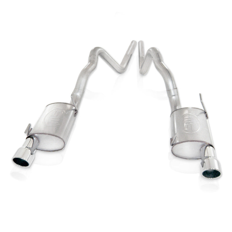 Stainless Works 2007-10 Shelby GT500 3in Catback X-Pipe Chambered Mufflers M08GT M08GT Photo - Primary