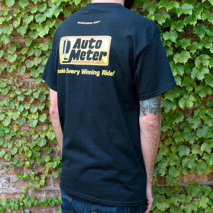 Autometer T-shirt, Adult L,Black,'Competition Instruments' 0422L User 2