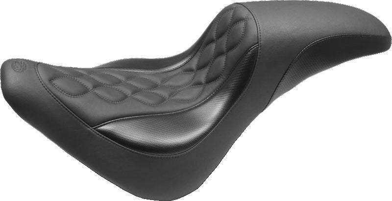 Mustang Motorcycle Mustang 18-21 Harley Low Rider & Sport Glide Standard Touring Passenger Seat Dagger - Black 75722 75722 Photo - Primary
