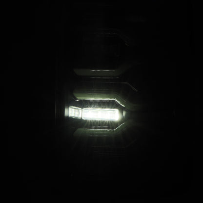AlphaRex 07-08 Dodge Ram1500/07-09 Dodge Ram 2500+3500 Luxx-Series LED Tail Lights(Pair) Alpha Black 641050 641050 User 6