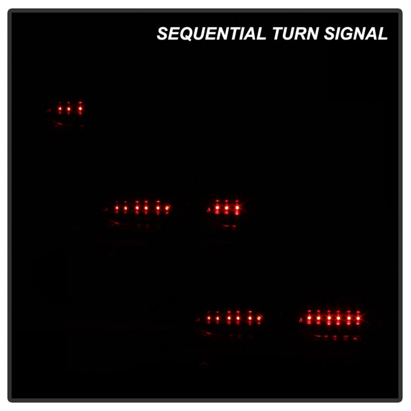 Spyder Chevy Camaro 16-18 (Do Not Fit Halogen Model) LED Tail Lights Black ALT-YD-CCAM16LED-SEQ-BK 5087232 5087232 Photo - Unmounted