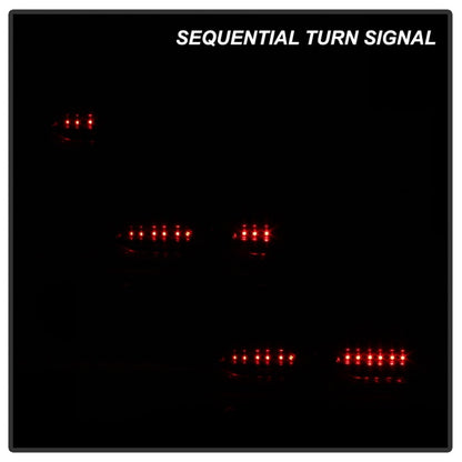 Spyder Chevy Camaro 16-18 (Do Not Fit Halogen Model) LED Tail Lights Black ALT-YD-CCAM16LED-SEQ-BK 5087232 5087232 Photo - Unmounted
