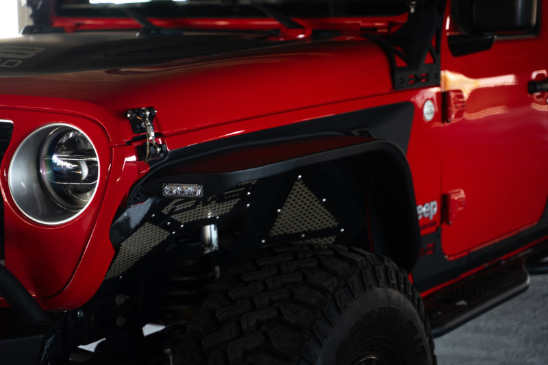 DV8 Offroad 20-23 Jeep Gladiator JT Slim Fender Flares FDGL-07 FDGL-07 Photo - Unmounted