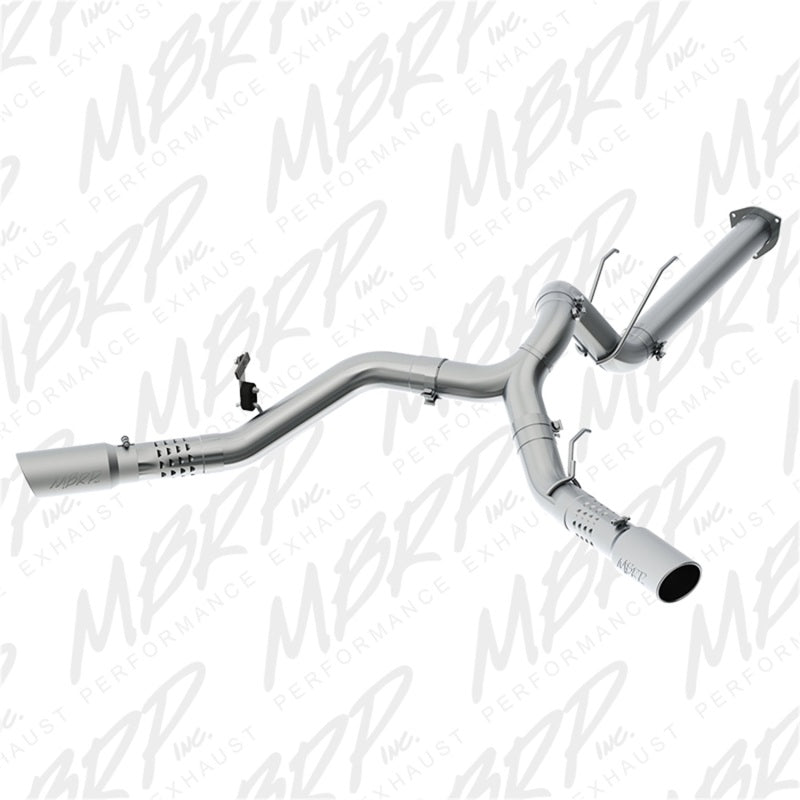 MBRP 2017+ Ford F-250/350/450 6.7L 4in Filter Back Cool Duals S6291409 Photo - Primary