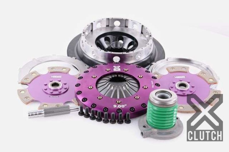 XCLUTCH XCL Clutch - 9in Twin Solid Ceramic Drivetrain Clutch Kits - Multi main image