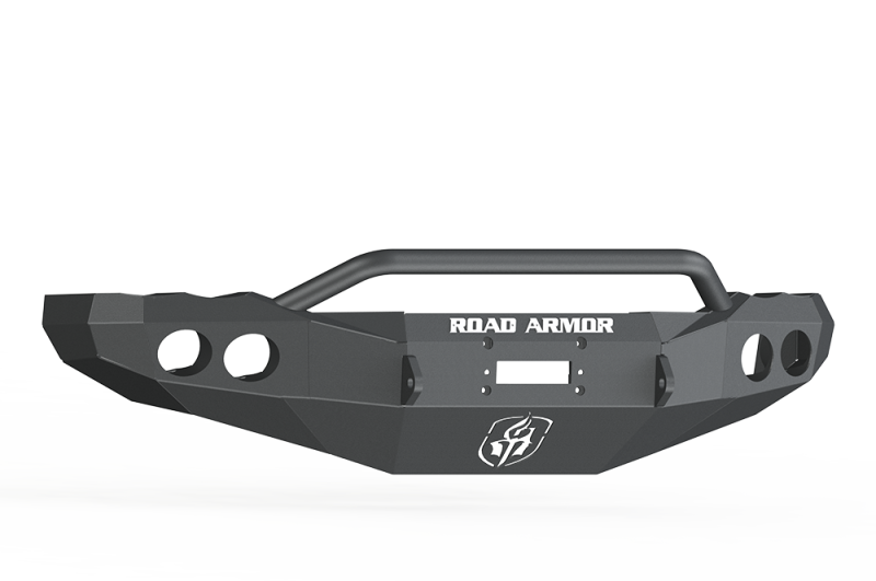 Road Armor 02-05 Dodge 1500 Stealth Front Winch Bumper w/Pre-Runner Guard - Tex Blk 44034B 44034B Photo - Primary