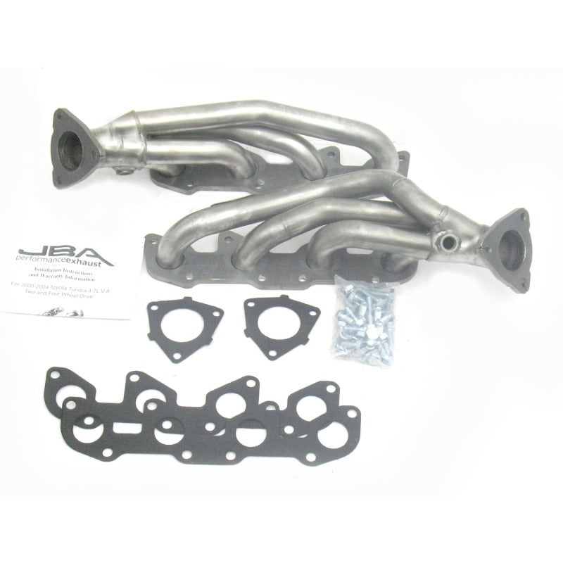 JBA 00-04 Toyota 4.7L V8 1-1/2in Primary Raw 409SS Cat4Ward Header 2010S 2010S Photo - Primary