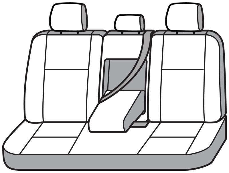 Covercraft 23-24 Chevy Colorado/GMC Endura PrecisionFitSecond Row Seat Covers - Charcoal/Silver GTC4368ENCS GTC4368ENCS Photo - out of package
