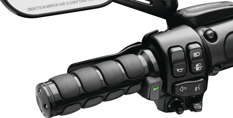 Kuryakyn Heated ISO Grips Throttle-By-Wire Gloss Black 6472 6472 User 3