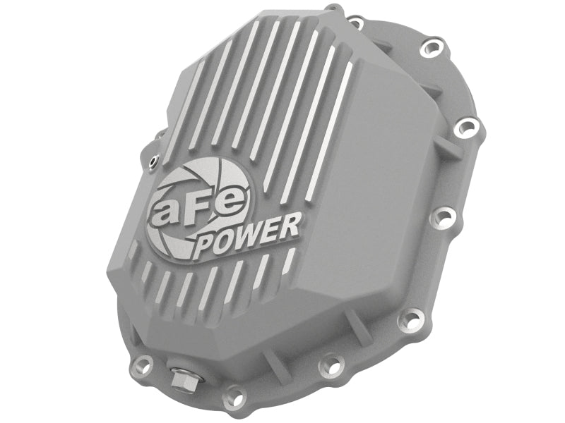 aFe Power 11-18 GM 2500-3500 AAM 9.25 Axle Front Differential Cover Raw Machined Street Series 46-71050A 46-71050A Photo - Primary