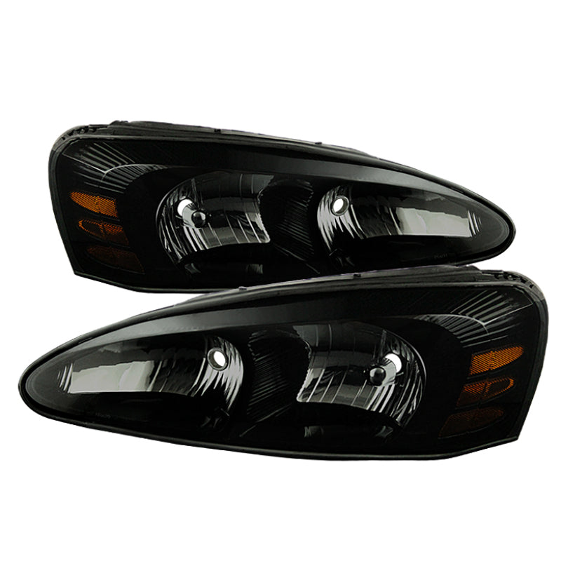 SPYDER Xtune Pontiac Grand Prix 04-08 Crystal Headlights Black Smoke HD-JH-PGPRIX04-AM-BSM 9029400 9029400 Photo - Primary