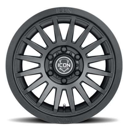 ICON Recon SLX 18x9 5x5.5 BP 0mm Offset 5in BS 77.9mm Hub Bore Satin Black Wheel 3618908650SB 3618908650SB Photo - Unmounted