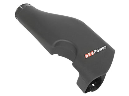 aFe Momentum HD Intake System Dynamic Air Scoop: Nissan Titan XD 16-17 V8- 54-76105-S Photo - Unmounted