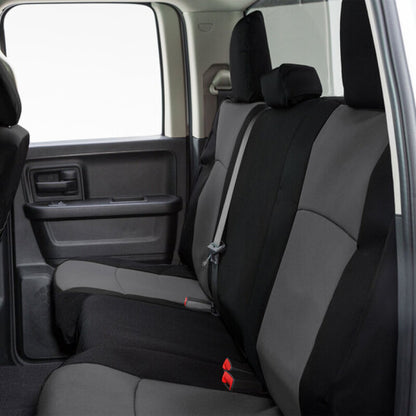 Covercraft 19-24 Chevrolet Silverado Endura PrecisionFit Custom Second Row Seat Covers - Black/Black GTC4139ENBK GTC4139ENBK User 1