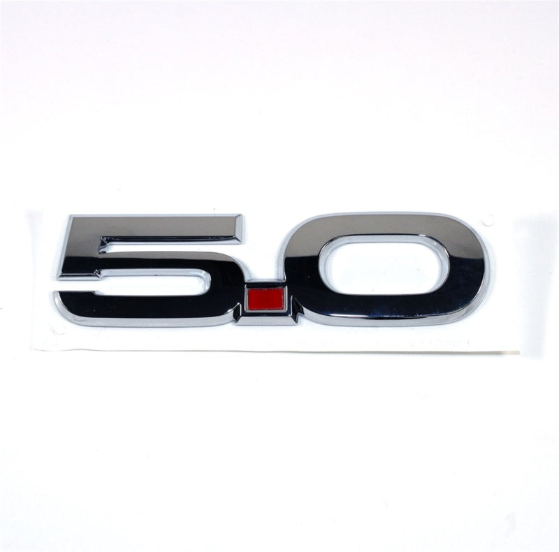 Ford Performance Parts Ford Racing 15-17 Ford Mustang 5.0L Fender Emblem Chrome M-1447-M50A Photo - Primary