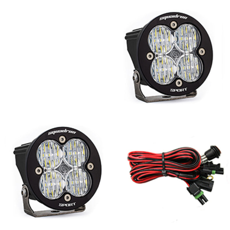Baja Designs Squadron-R Sport Black LED Auxiliary Light Pod Pair - Universal 587805 Photo - Primary