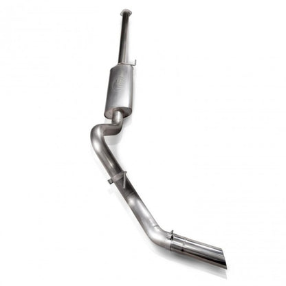 Stainless Works 2011-14 F-150 3.5L 3-1/2in Catback S-Tube Muffler Factory Connection FTECOCB-LMF FTECOCB-LMF Photo - out of package