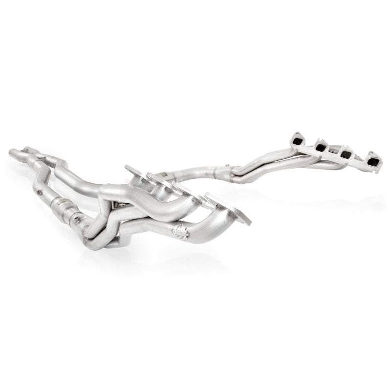 Stainless Works 2010-14 Ford F-150 Raptor 1-7/8in Primaries 3in High-Flow Cats X-Pipe FTR11HCATSC FTR11HCATSC Photo - Primary