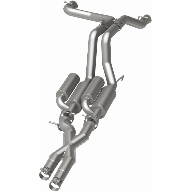 Magnaflow Cat-Back 2021 Jeep Wrangler 6.4L Rock Crawler Series Dual Exit Stainless Exhaust 19582 19582 Photo - out of package