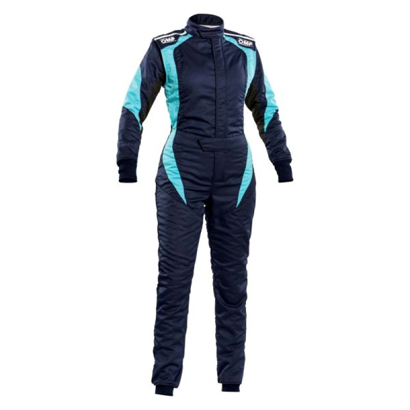 OMP First Elle Overall Navy Blue/Tiffany - Size 40 For Women - (Fia 8856-2018) IA0-1854-B02-248-40 IA0-1854-B02-248-40 Photo - Primary