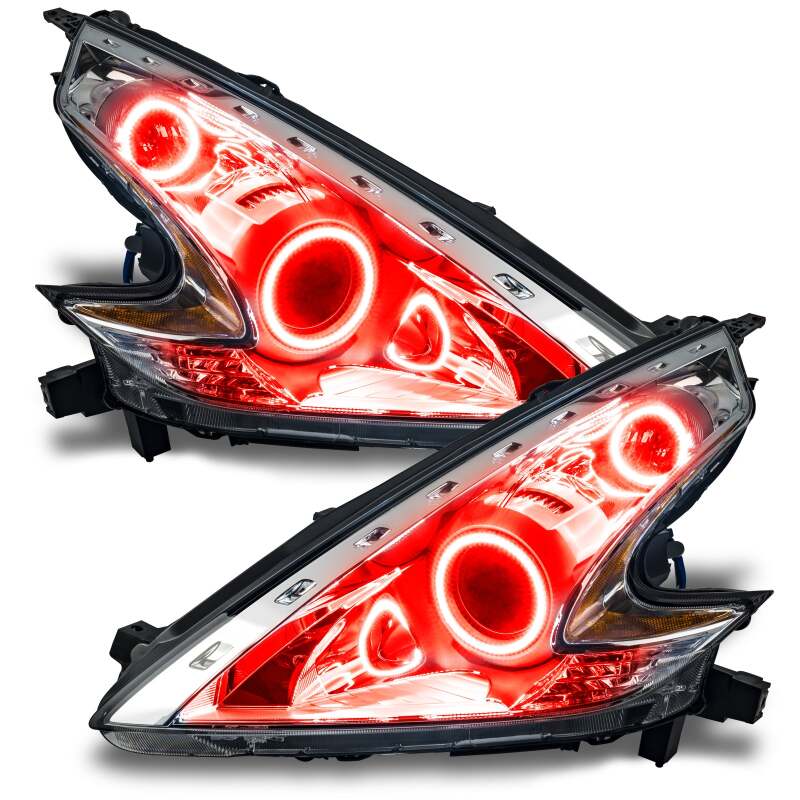 ORACLE Lighting Oracle Nissan 370 Z 09-20 LED Dual Halo Kit - Red 2380-003 2380-003 Photo - Close Up