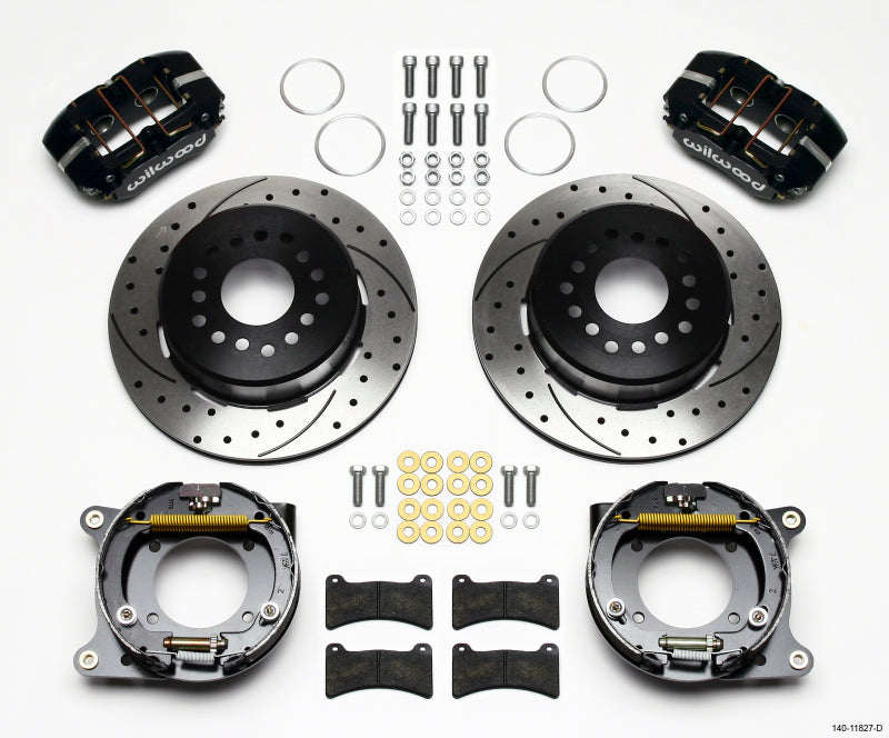 Wilwood FDP-LP 11.00" P-Brake Kit, Drilled, Impala 59-64 / Corvette 57-62 140-11827-D Photo - Primary