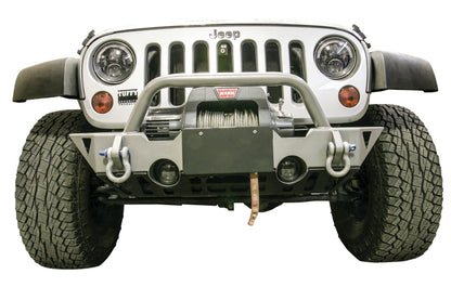 Tuffy Products Tuffy Flipup License Plate Holder- Winch W/Hawse- Blk 333-01 333-01 Photo - Mounted