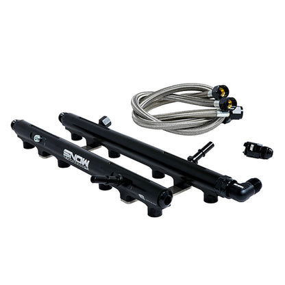 Snow Performance 2021+ Ford F150 Coyote Factory Fit Fuel Rail Kit (Pair) SNF-30014F SNF-30014F Photo - Primary