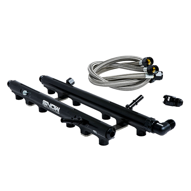 Snow Performance 2021+ Ford F150 Coyote Factory Fit Fuel Rail Kit (Pair) SNF-30014F SNF-30014F Photo - Primary