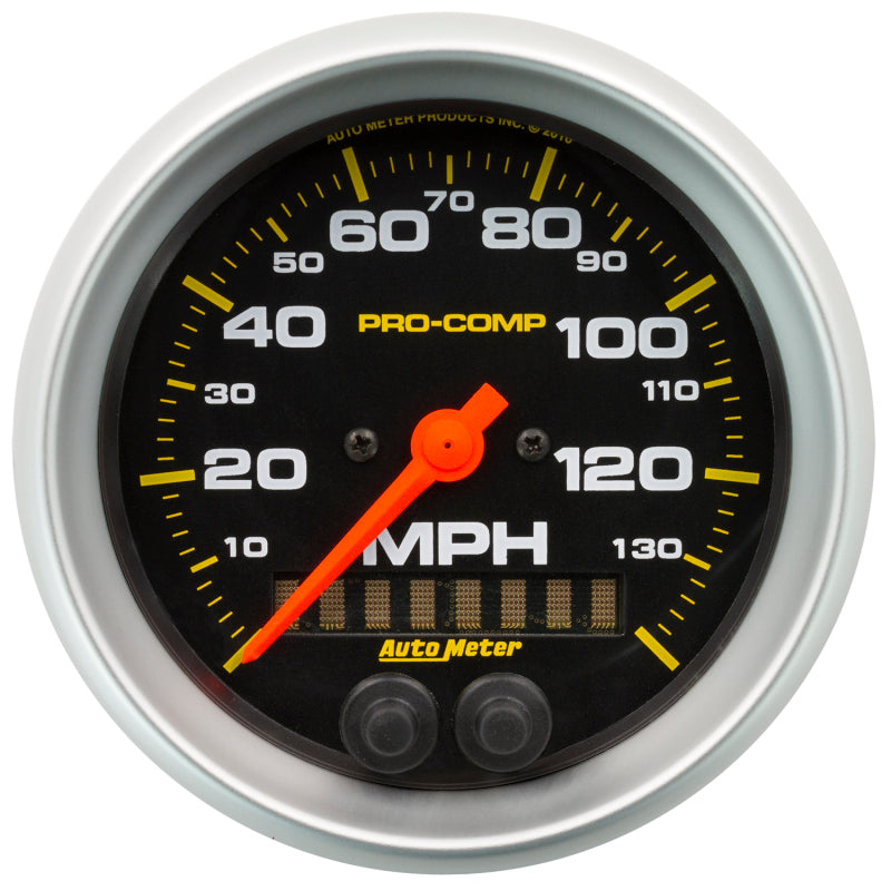 Autometer Gauge, Speedometer, 3 3/8", 140Mph, Gps, Pro-Comp 5180 Photo - Primary