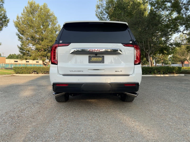 Gibson 21-22 GMC Yukon XL 1500/ Suburban 1500 5.3L 2/4wd Cat-Back Dual Extreme Exhaust 65696 65696 Photo - Mounted