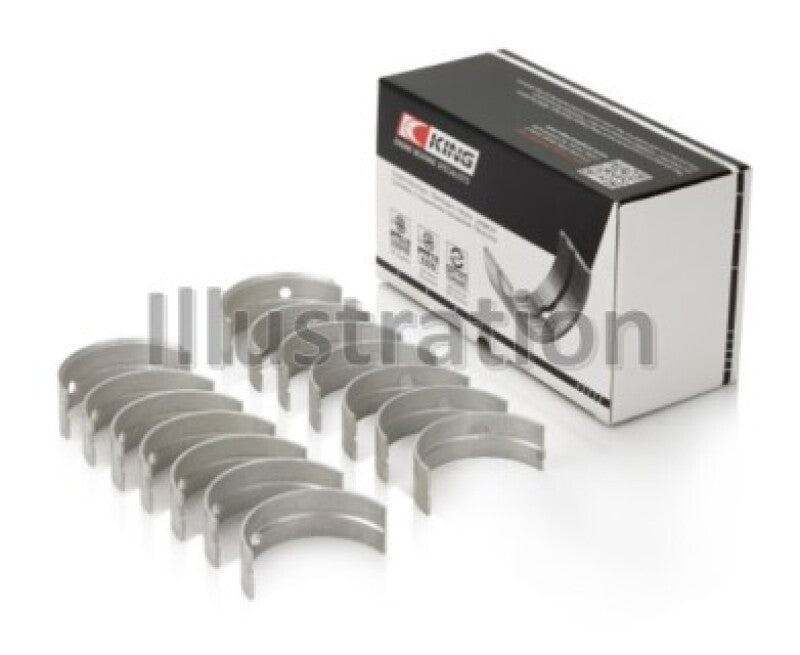 King Engine Bearings King Audi/Volkswagen ABV/AES/AUE Crankshaft Main Bearing Set (Set of 7) (Standard Size) MB7089AM MB7089AM Photo - Primary