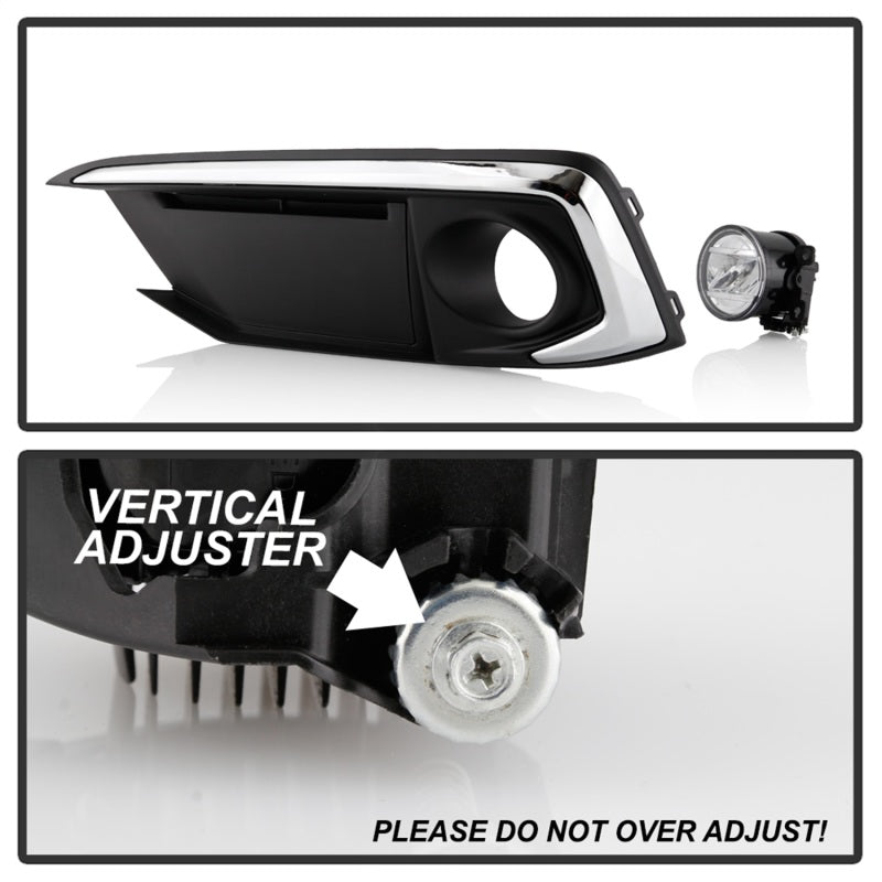 Spyder Honda Civic 2019+ OEM LED Fog Lights w/ OEM switch - Clear FL-HC2019-LED-C 5087034 5087034 Photo - Unmounted