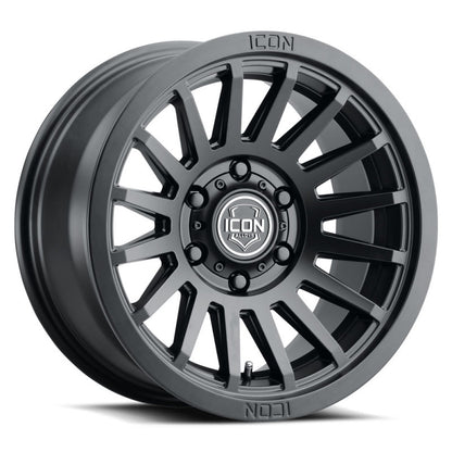 ICON Recon SLX 18x9 6x5.5 BP 40mm Offset 6.6in BS 95.1mm Hub Bore Satin Black Wheel 3618909066SB 3618909066SB Photo - Primary