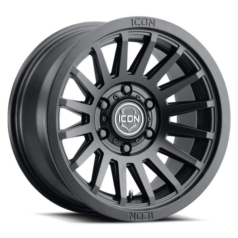 ICON Recon SLX 17x8.5 5x5.5 BP 0mm Offset 4.75in BS 77.9mm Bore Satin Black Wheel 3617858547SB 3617858547SB Photo - Primary